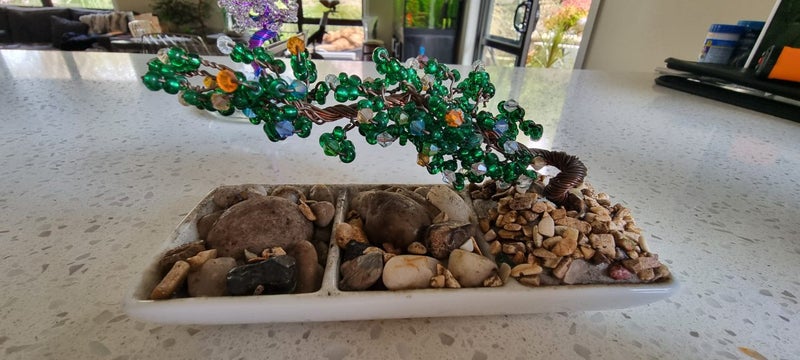 Copper wire bonsai tree GIFT Carousel 1