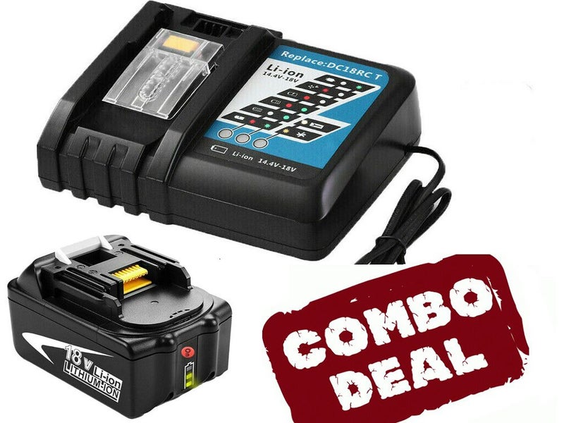 Makita Battery 18V and Makita Battery Charger Replacement - (NZ Clearance) Carousel 1