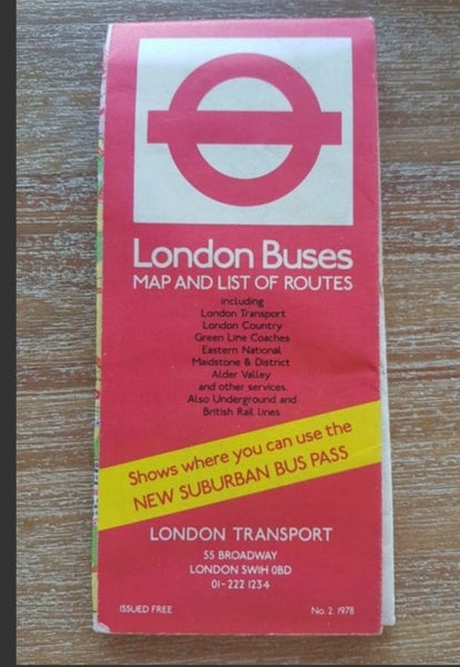 London Buses Map Carousel 1