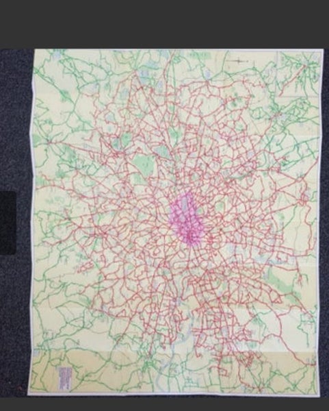 London Buses Map Carousel 2