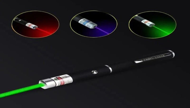 3 Pack Laser pointer Pen Visible Beam Red + Green +Purple Carousel 1