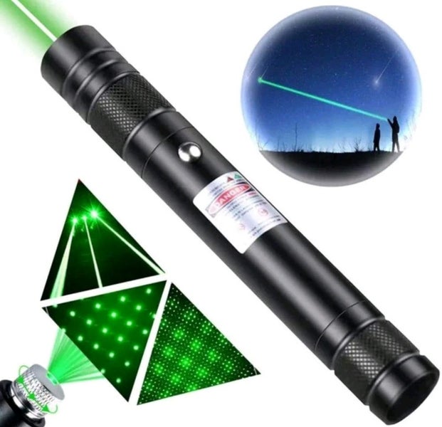High Power Green Laser Pointer, USB Rechargeable Carousel 1