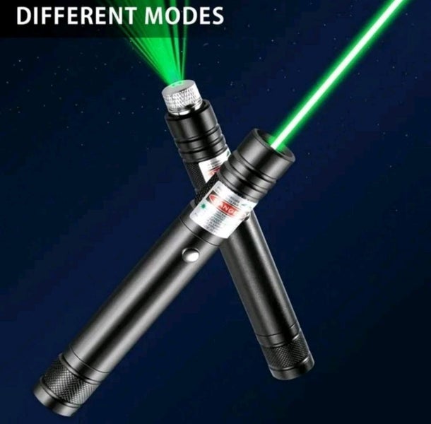 High Power Green Laser Pointer, USB Rechargeable Carousel 2