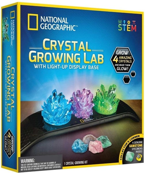 National Geographic: Light Up Crystal Growing Kit Carousel 1