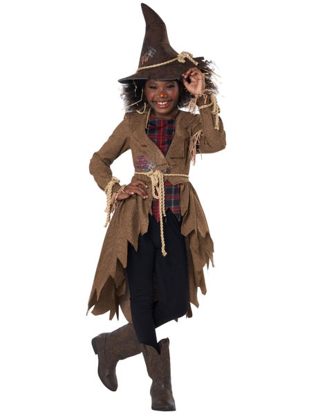Hay Grrl Scarecrow Horror Wizard of Oz Story Book Week Child Girls Costume Carousel 2