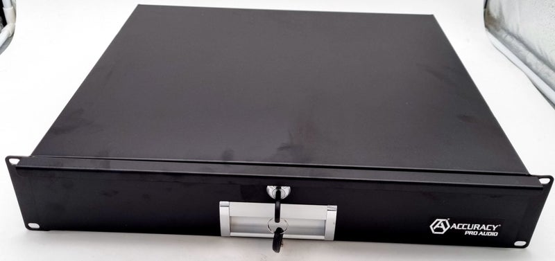 Heavy Duty 2U Road Case Lockable Metal Rack Drawer (RC-07-2U) Carousel 1