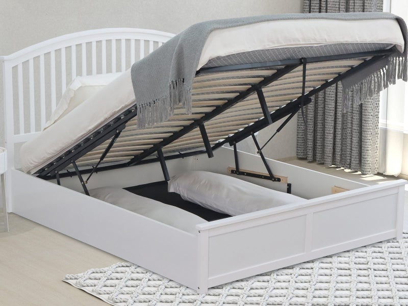 Queen Bed Frame with Storage Carousel 8