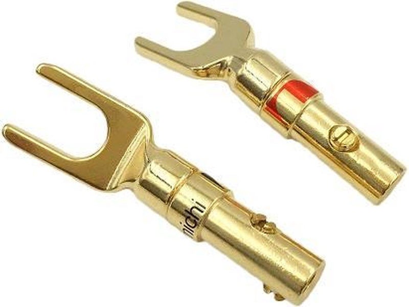 Nakamichi gold spade connectors pairs Carousel 1