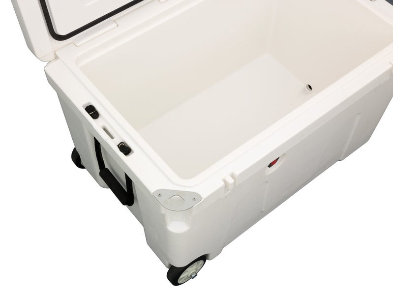 140L Chilly Bin Cooler Box + 2x Wheels, Heavy Duty Chillybin Carousel 5