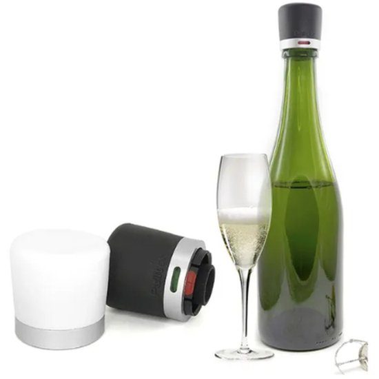 Pulltex Champagne Stopper - White Carousel 1