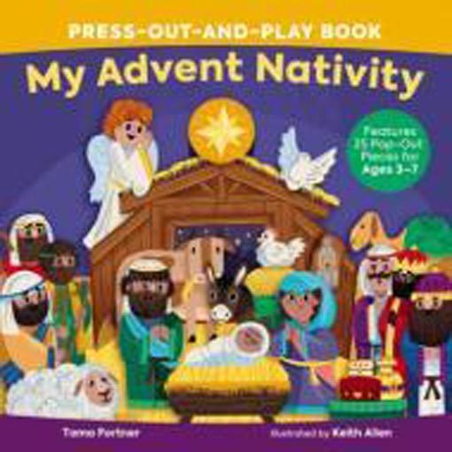 My Advent Nativity Press-Out-and-Play Book: Features 25 Pop-Out Pieces for Ages Carousel 1