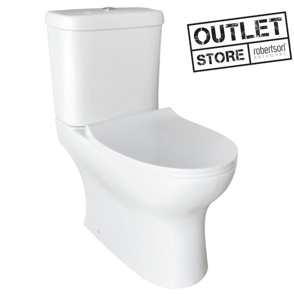 SPAR CLOSE COUPLED RIMLESS TOILET SUITE S PAN Carousel 1