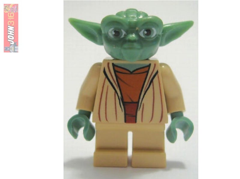 COOL LEGO STAR WARS MINIFIGURE - YODA (CLONE WARS) + BONUS ITEMS! Carousel 1
