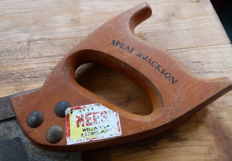 VINTAGE SPEAR & JACKSON TENON SAW Carousel 3