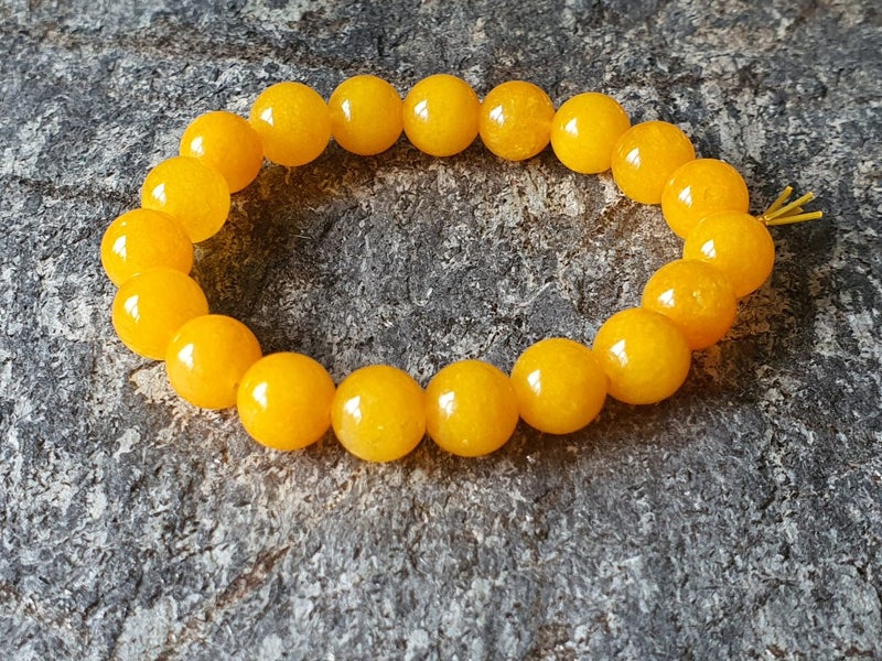 BEESWAX BEADED BRACELET PEACE LOVE & TRUST (NZ MADE) Carousel 2