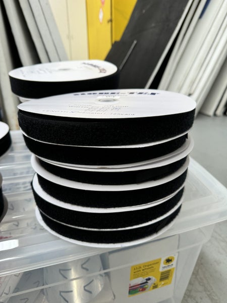 Fastening tape Sew-on 25mm loop 25m/roll Carousel 2
