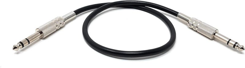 1 x Stereo Jack to Stereo Jack 6.3mm Length .75mtr Carousel 1