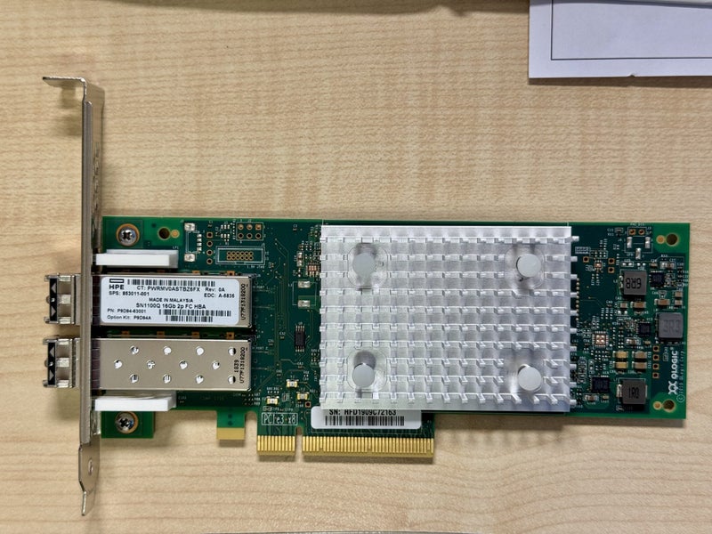HPE SN1100Q 16Gb 2p FC HBA Carousel 1