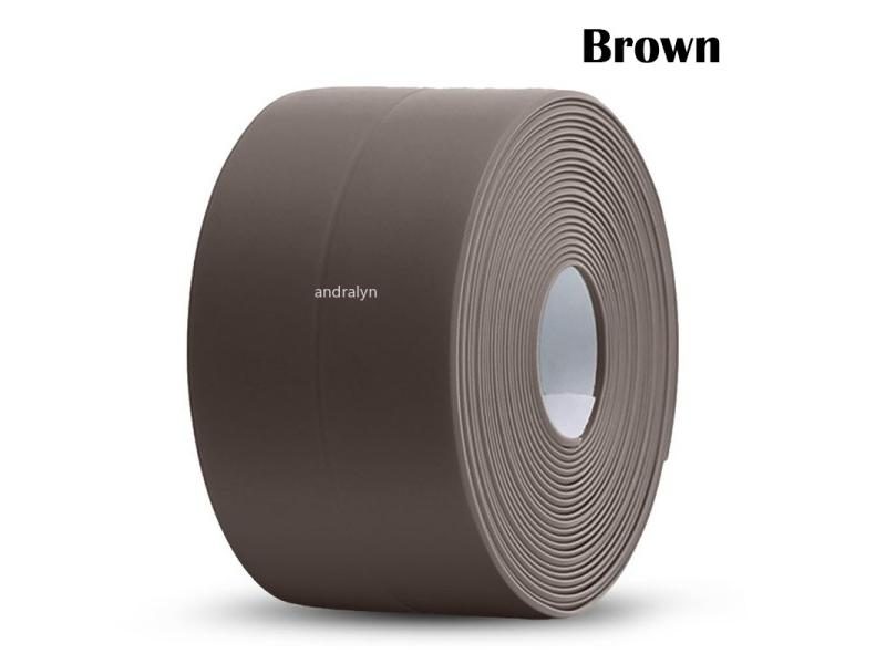 PVC Sealing Strip Tape For Bathroom Kitchen Sink Wall Corner Carousel 1