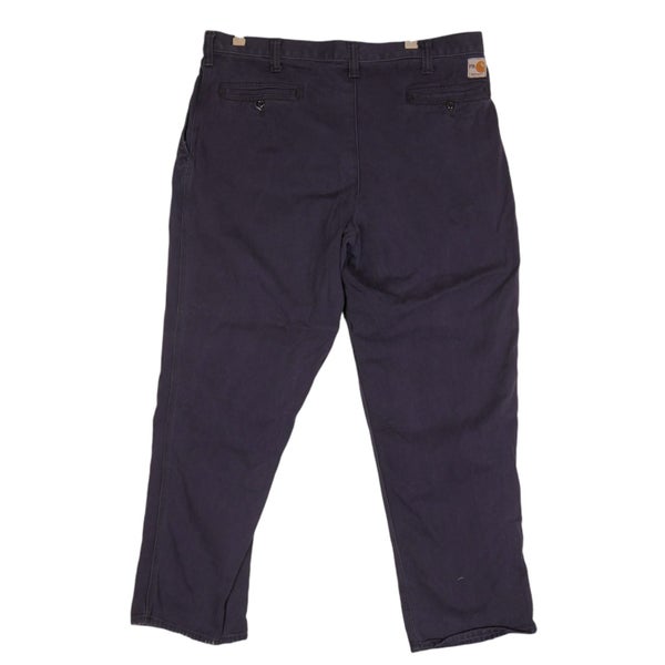 Carhartt Navy Blue Twill Pants 38 x 32 Carousel 1