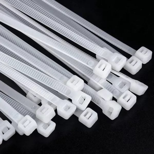 Nylon Cable Ties Self Locking Adjustable Home Office Workshop Straps Carousel 1