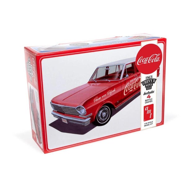 AMT 1:25 1963 Chevy II Nova Wagon with Crates Coke Carousel 2