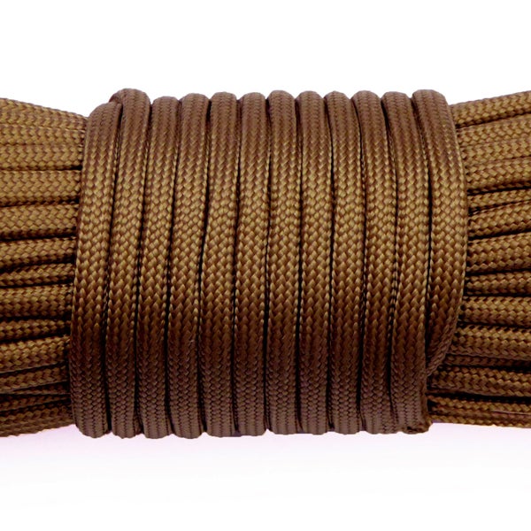Paracord Rope 15m 4mm Brown Carousel 1