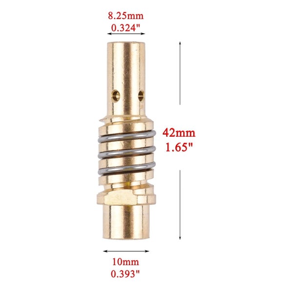 15AK Nozzle Contact Tip Holder With Gas Spring For MIG MAG Welding Torch Carousel 2