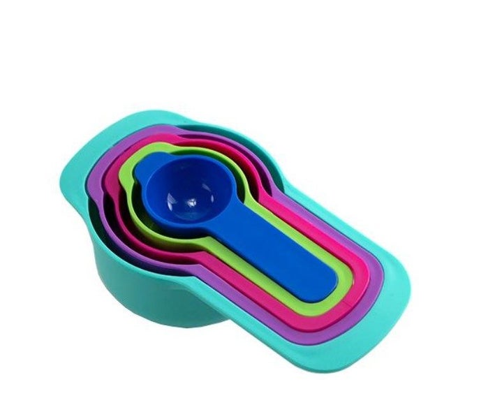 Plastic Measuring Spoon / Cup Set 5pcs - Kates Kitchen Carousel 1