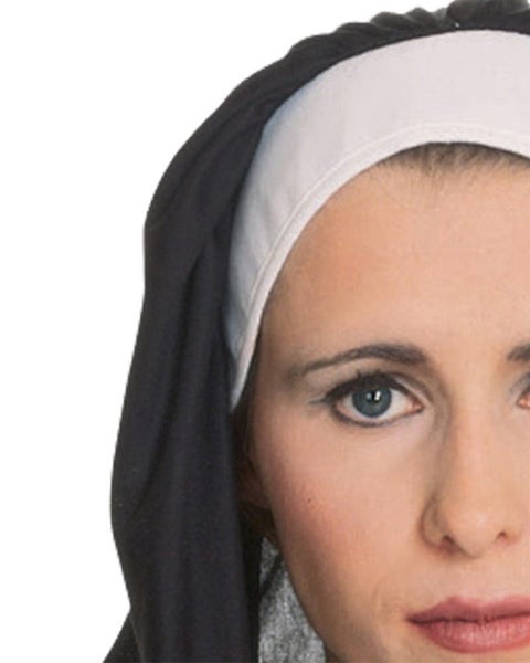 Nun Habit Headpiece And Collar Set Carousel 3