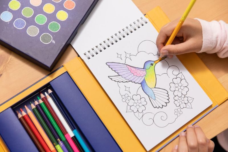 Pencil Art Kit - Blend and Shade Carousel 4