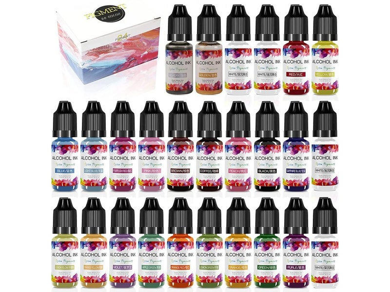 Alcohol Ink Resin Dye Epoxy Resin Pigment Carousel 1