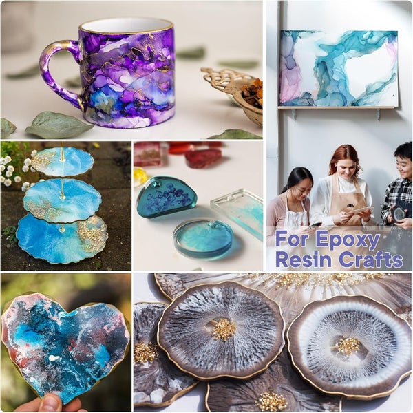 Alcohol Ink Resin Dye Epoxy Resin Pigment Carousel 2