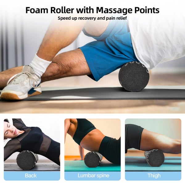 NNEOBA 7-in-1 Foam Roller Set for Yoga and Pain Relief Carousel 6