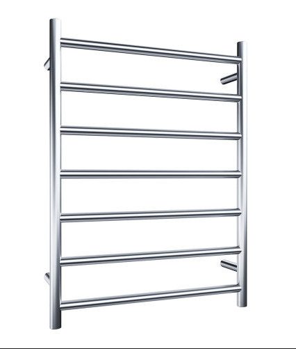 EVOKE HEATED ROUND LADDER 7 BAR 800 X 600 CHROME - cancelled order (New) Carousel 1