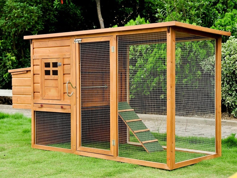 Rabbit Hutch Chicken Coop XXL Carousel 1
