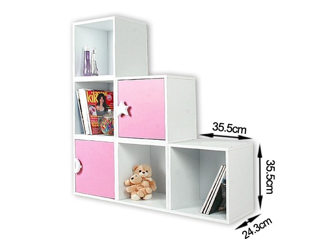 DIY Shelf Multi-functional Combinable - Pink Carousel 5