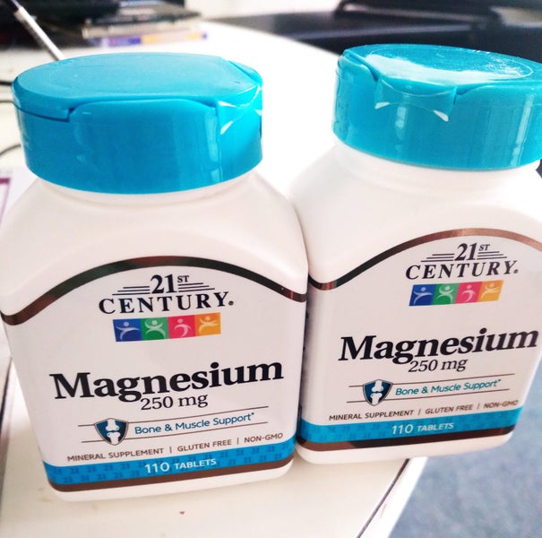 2 X BOTTLES OF MAGNESIUM 220 TABLETS ALL UP 250MG PER TAB EXP 05/2027 Carousel 1