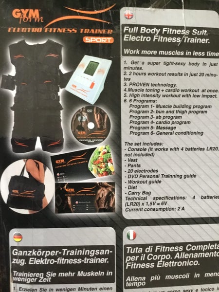 Gym form Full Body Fitness suit and Electro Trainer Carousel 4