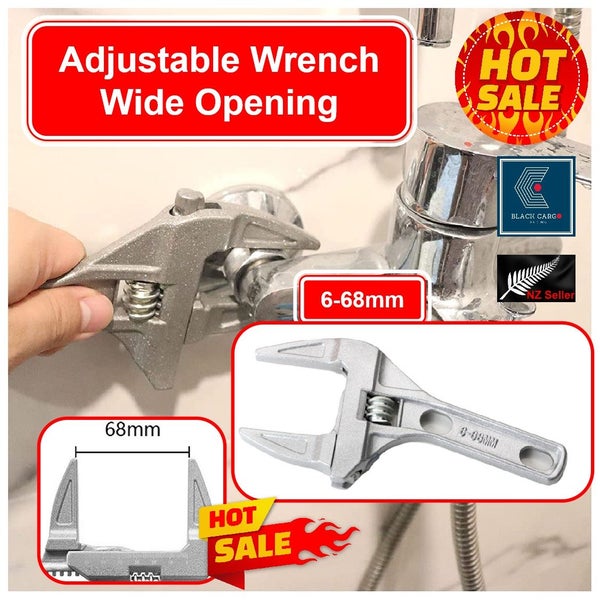 Large Opening Wrench 6-68mm Pipe Tap Spanner Tool *Local Buy* Carousel 1