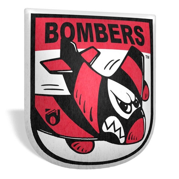 Essendon Bombers AFL Team Mascot Shaped Cushion Pillow Carousel 1