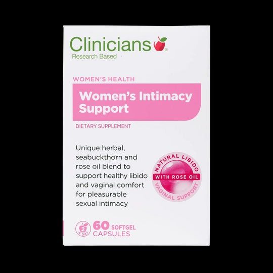 Clinicians Women's Intimacy Support 60 softgel capsules Carousel 1