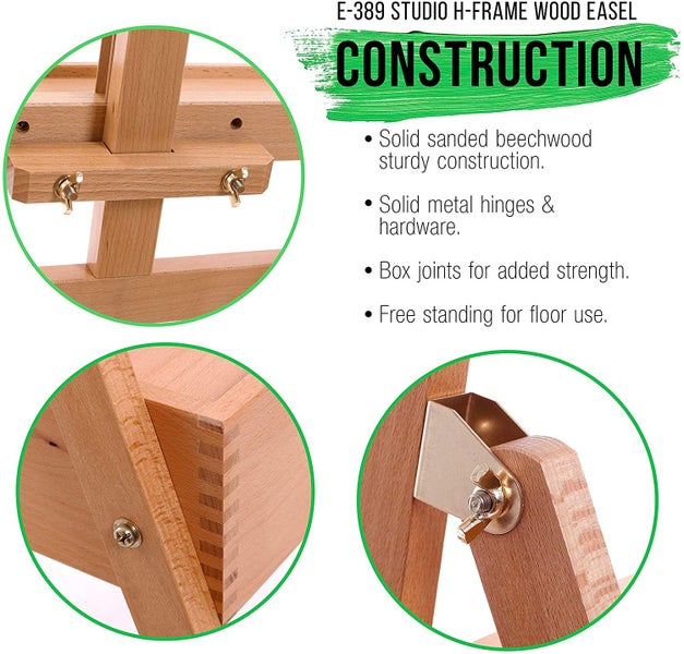 Wooden Easel With Drawer NZ Clearance64517697155073114