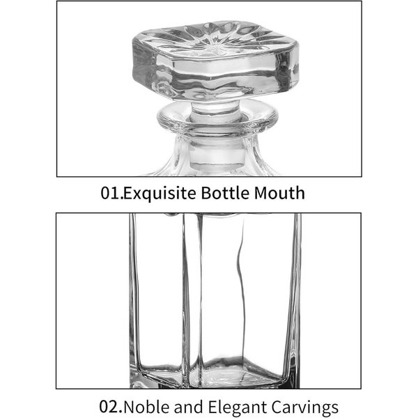 PTN NEW Whiskey Decanter Set Sale Sale62997227350659114