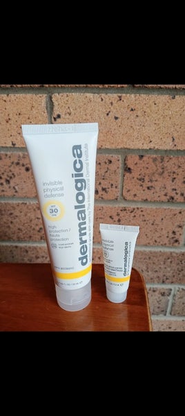 Rrp$100+ 2x Dermalogica Invisible Physical Defence Sunscreen 50ml + 7ml Carousel 2