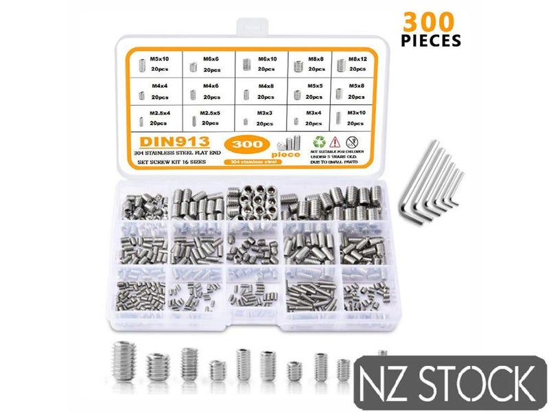 Allen Head Socket Set Screw Bolts Kit - Sale Sale NZ Stock Deal Carousel 1