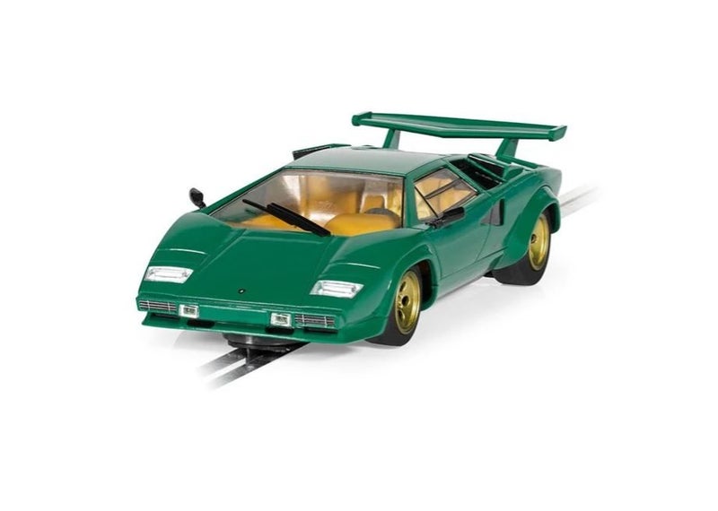 Scalextric C4500 Lamborghini Countach - Green Carousel 1