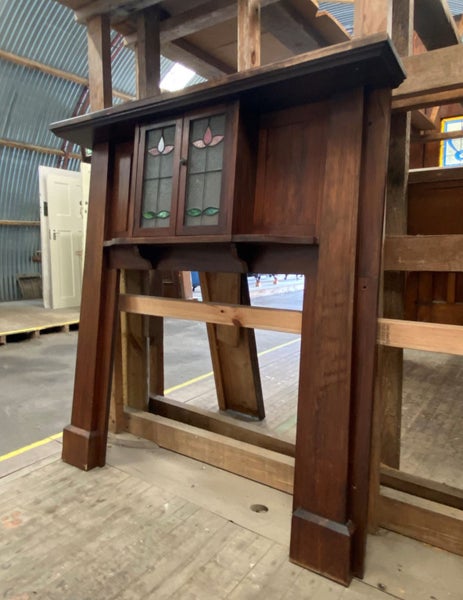 Recycled Wooden Fire Surround 1315 x 1355 #3887 Carousel 2