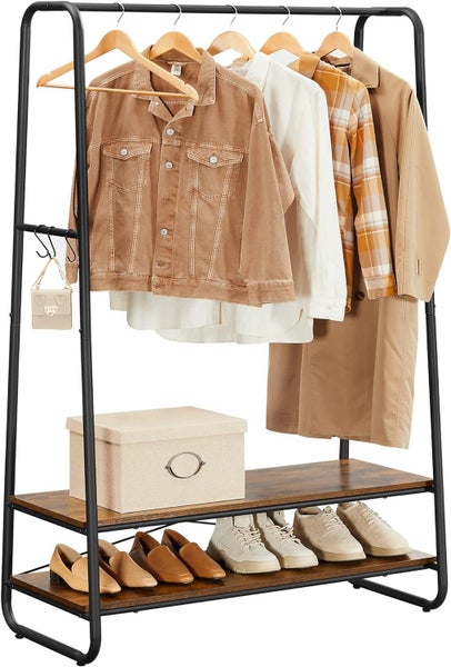 Garment Rack - Brown Carousel 9