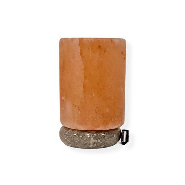 Usb Colour Changing Salt Himalayan Lamp Cylinder Shape Pink Rock Led Carousel 2